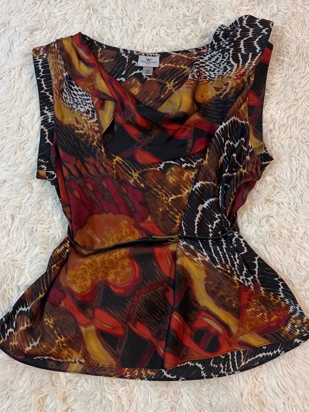 Abstract Blouse - Picture 3 of 5